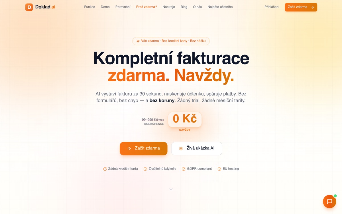 Doklad.ai — AI invoicing